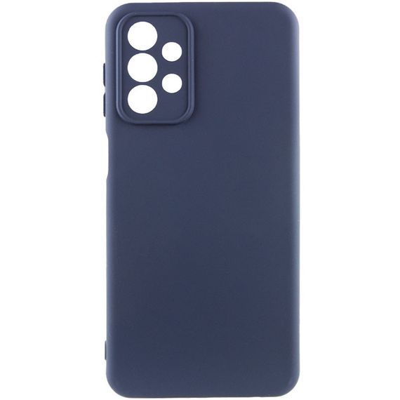 Чехол Silicone Cover Lakshmi Full Camera (AAA) для Samsung Galaxy A32 (A325F) 4G Full camera, Темно-синій/Midnight blue