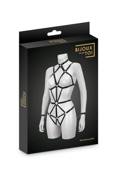 Боді-портупея Bijoux Pour Toi - Emmanuelle Sex Aura | Зображення 1
