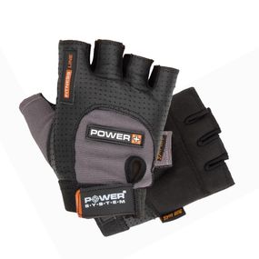 Рукавички для фітнесу Power System PS-2500 Power Plus Black/Grey XL