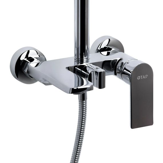 Душова система універсальна Qtap Aries Chrome з виливом QTARI111CRM45560 | Зображення 5