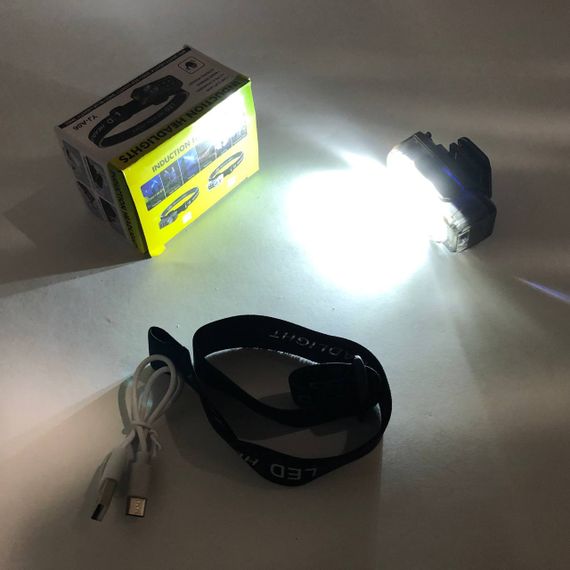 Светодиодный фонарь с креплением на голову YJ-A06-LED+6SMD, Фонарь на голову для рыбалки MP-20 | Зображення 1