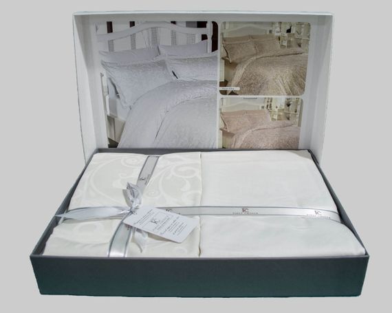 Постільна білизна First Choice Cotton Satin 200х220 Sweta White Євро | Зображення 1
