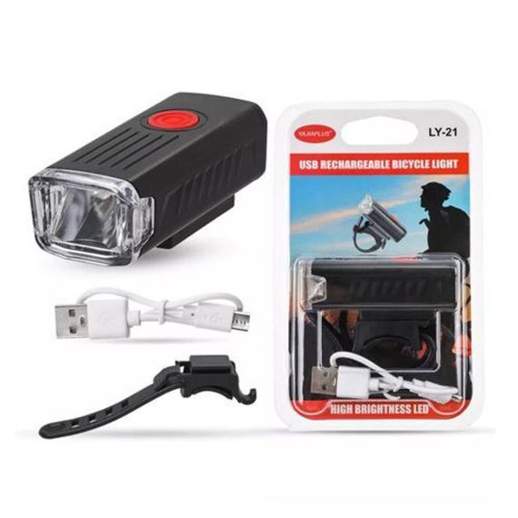 Велосипедный фонарь LY-21 XPE, micro USB, Велосипедный фонарь с защитой от влаги, Фонарь на руль | Зображення 4