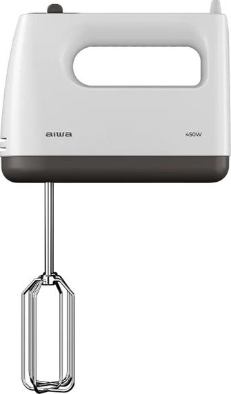 Міксер AIWA TeSaberu AHX-600 ручний 450Вт/ 5 швидк./ TURBO/ білий