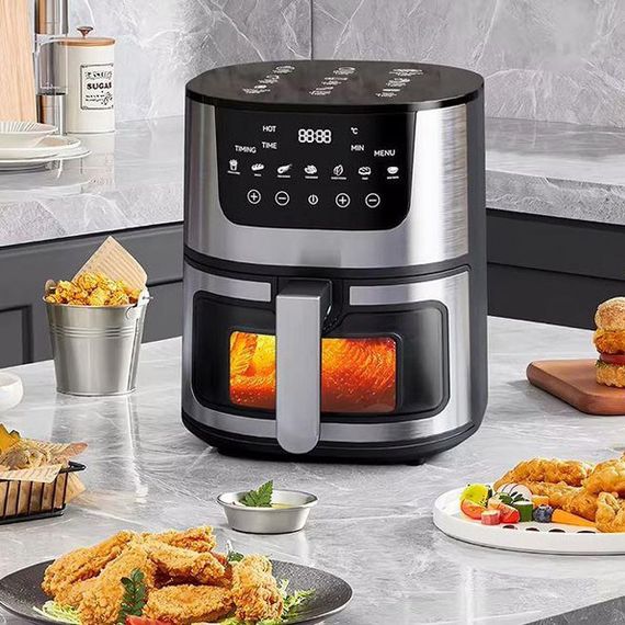 Аерофритюрка для смаження без масла Domotec MS-3221 3500W 7 л | Зображення 2