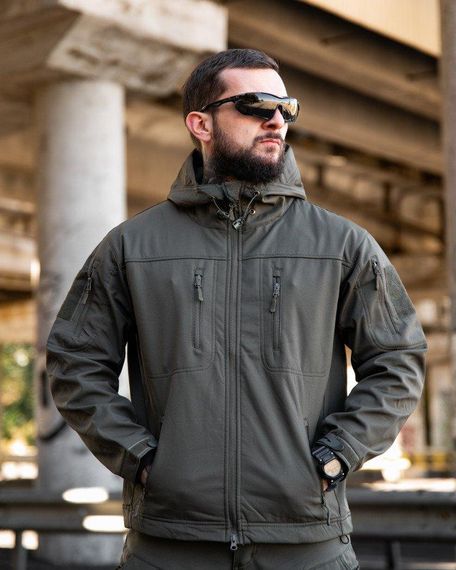 Міська тактична куртка MAXIMUS софтшел light grey ПП7983