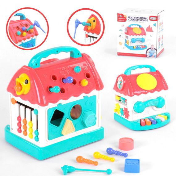 Іграшка музична "Будиночок" Країна Іграшок PL-721-59 озвучена українською мовою | Зображення 1