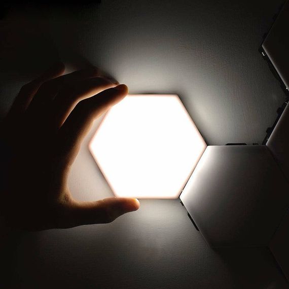 Светильник сенсорный 3DTOYSLAMP Соты Набор 3 шт Разноцветные (type 3) | Зображення 4
