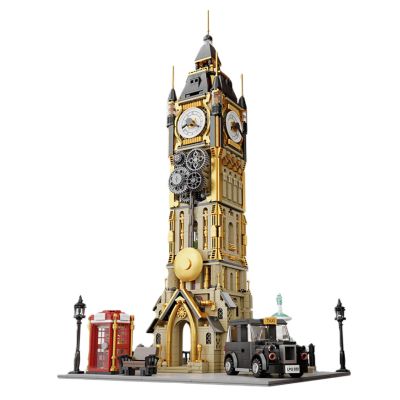 Конструктор Pantasy Original - Steampunk Парк Часовая башня в стиле стимпанк (85008)