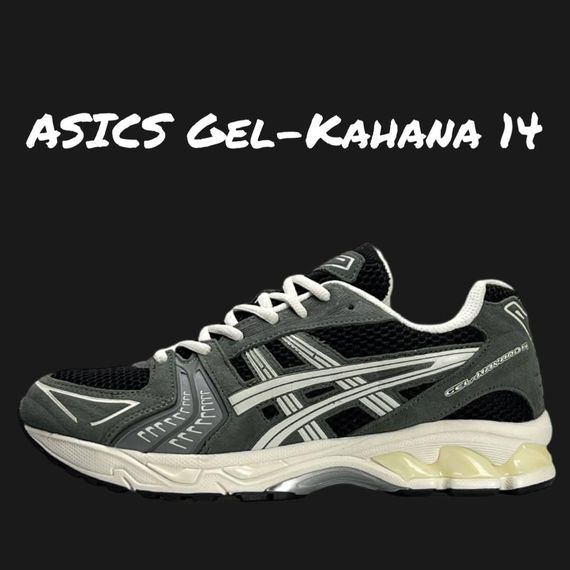 Чоловічі кросівки ASICS Gel-Kahana 14 Green Black весна / літо / осінь A3804 44 28 см | Зображення 2