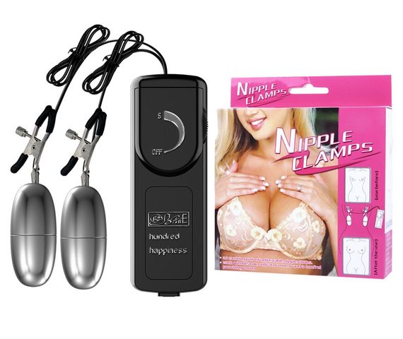 Вибростимулятор для груди Nipple Clamps, BI-010060 sexstyle