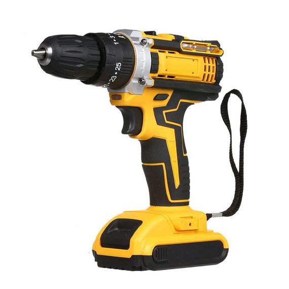 Ударний шуруповерт 12В з набором інструментів + 2 акумулятори / Акумуляторний шурупокрут в кейсі | Зображення 2