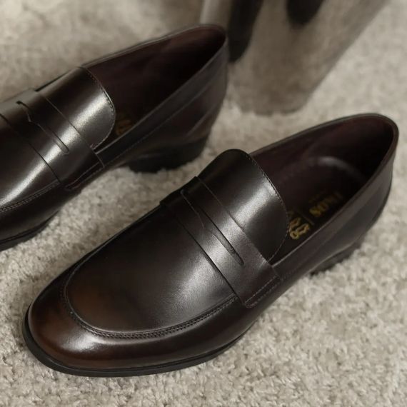 Пенні лофери Ікос коричневі 44 розмір | Зображення 3