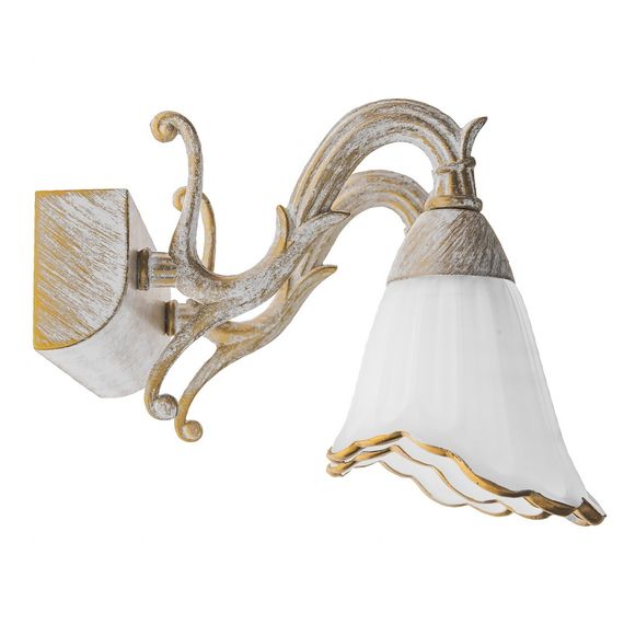 Светильник настенный накладной для картин винтаж SW-325/2 E14 WH/G | Зображення 2