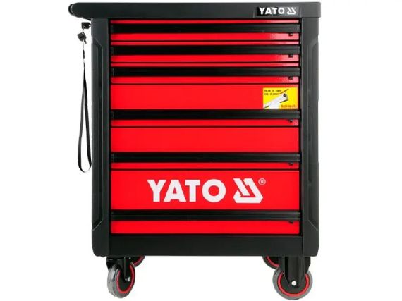 Шафа-візок з інструментами на колесах YATO YT-5530 (набір 177 шт) | Зображення 2