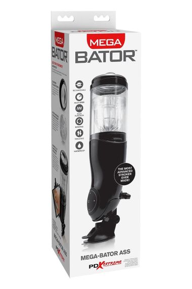 Мастурбатор автоматичний Pipedream PDX Extreme Mega-Bator Ass чорний, 28 см sexstyle | Зображення 9