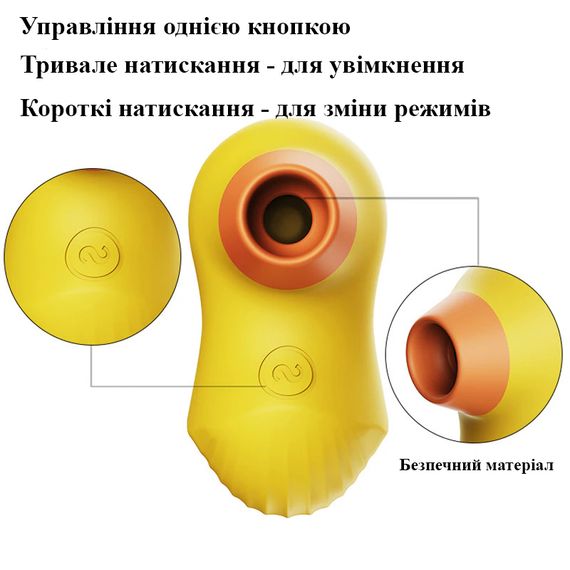 Компактний вакуумний стимулятор клітора (USB) | Зображення 3