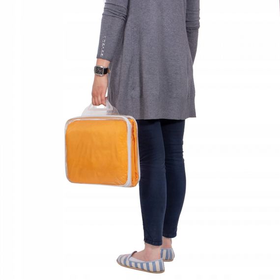 Тент-парус тіньовий Springos для дому, саду та туризму 4 x 4 м SN1027 Orange | Зображення 1