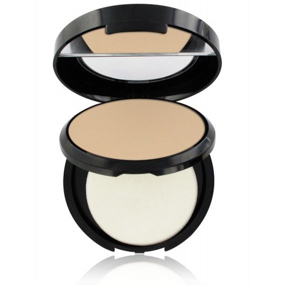 Компактная пудра для лица Слоновая Кость Copines line Paris WET DRY FOND DE TEINT POUDRE 02 Ivoire | Зображення 2