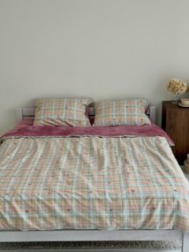 Постільна білизна сімейна Dushka Home 21580 160х215х2 см