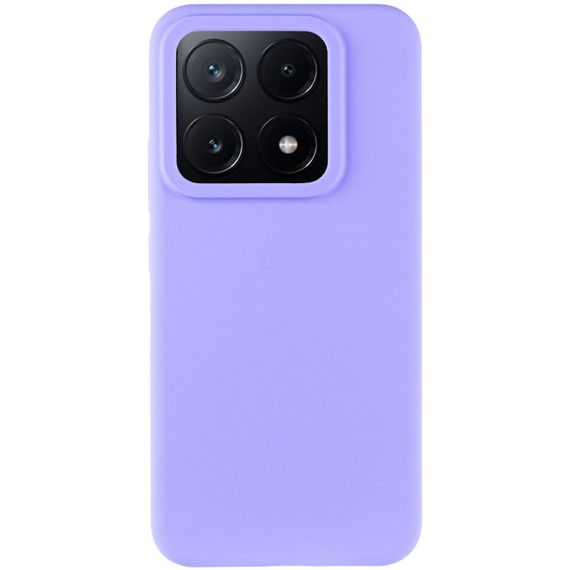 Чехол Silicone Cover Lakshmi (AAA) для Xiaomi Poco X6 / Note 13 Pro 5G Сиреневый / Dasheen | Зображення 1