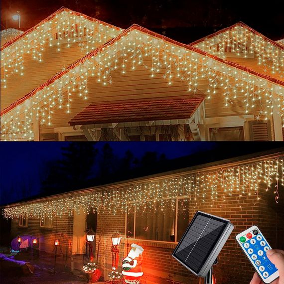 Гирлянда 180LED White Hot, 5х0.7м, 8 режимов арт.43092