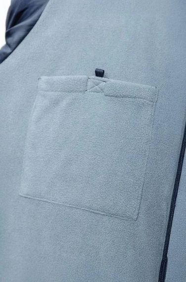 Куртка Hoegert LEON HT5K926-XL утеплена з капюшоном 100% поліестер темно-синя, XL (54) | Зображення 7