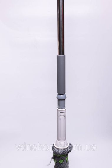 Швабра з самовіджимом з мікрофібри, універсальна, обертається на 360°, телескопічна ручка HP-35015-14 | Зображення 4