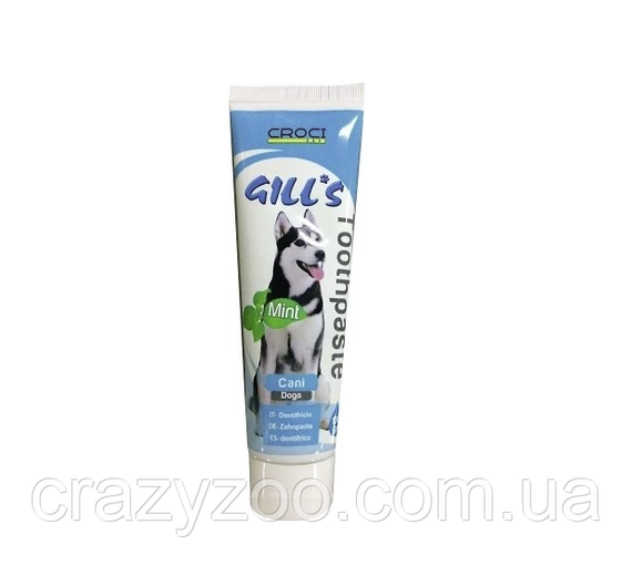 Зубна паста для собак Croci Gill's Mint з м'ятою 100 мл C3052807