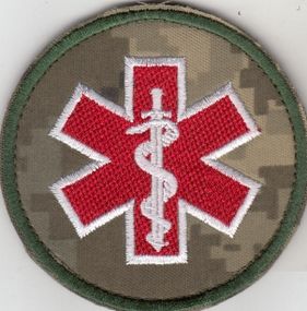 Шеврон медичний Піксель