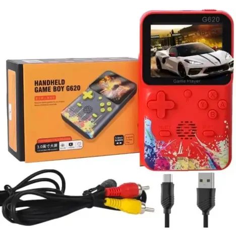 Портативная игровая консоль Handheld Game Boy G620 500 игр red | Зображення 1