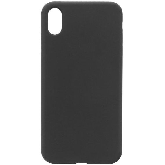 Чехол Silicone Case Full Protective (AA) NO LOGO для Apple iPhone XR (6.1") Черный / Black