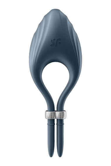 Ерекційне віброкільце-ласо Satisfyer Duelist Dark Blue, 10 режимів, потужний мотор Sex Aura | Зображення 1