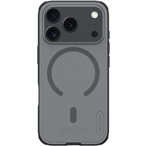 Чохол Nillkin Matte Magnetic Pro для Apple iPhone 17 Pro (6.3") Transparent black | Зображення 3