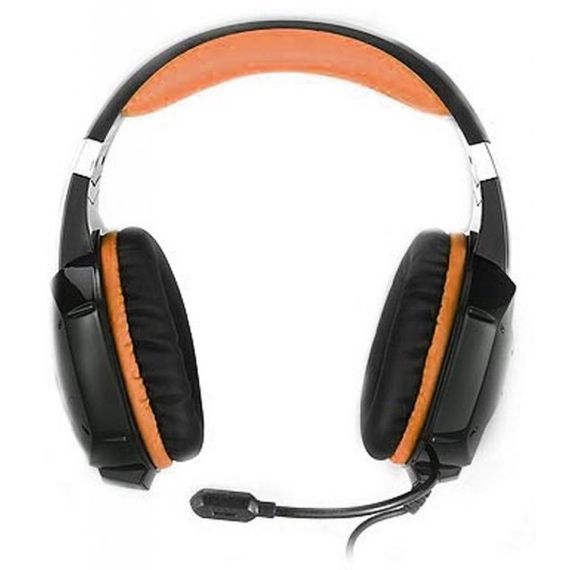 Навушники REAL-EL GDX-7700 SURROUND 7.1 black-orange | Зображення 1