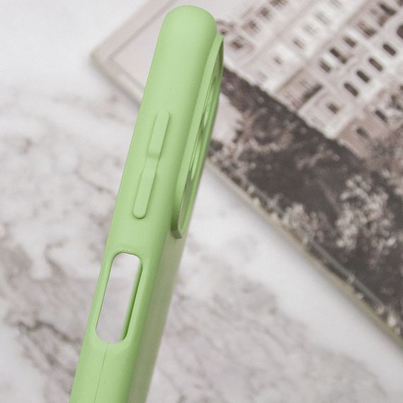 Чехол Silicone Cover Lakshmi Full Camera (A) для Huawei Honor X8a Зеленый / Pistachio | Зображення 3