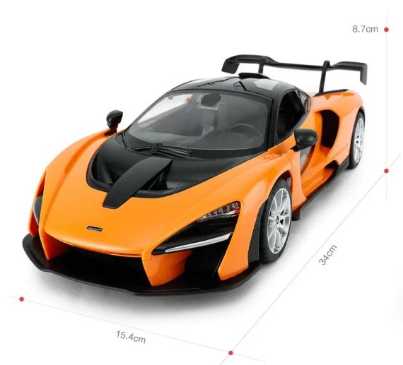Машинка Rastar McLaren Senna на радіокеруванні. 1:14. Помаранчевий | Зображення 2