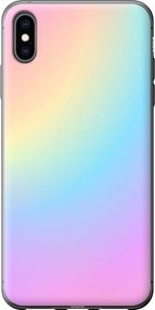 Чехол на iPhone XS Max Радуга 2 "2920u-1557-17620"