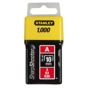 Скобы Stanley &quot;Light Duty&quot;, тип А, 10х11.3мм, 1000шт (1-TRA206T)