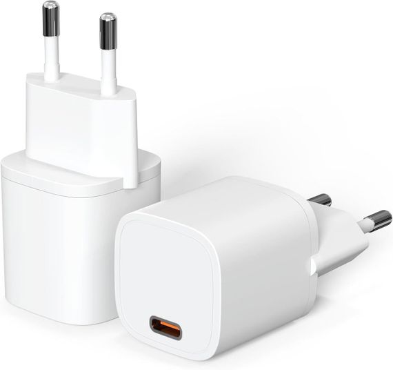 Зарядний пристрій USB-C 33W PD3.0, набір 2 шт, блок живлення для швидкої зарядки телефону, адаптер у розетку SURNICE
