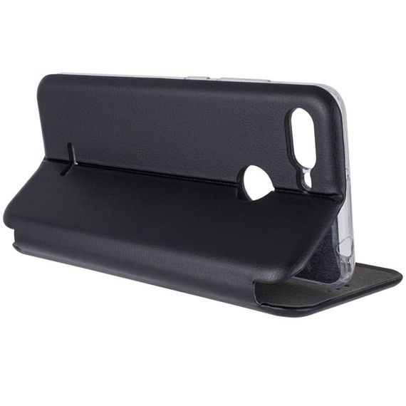 Шкіряний чохол-книжка Classy для Xiaomi Redmi 6 Чорний | Зображення 3