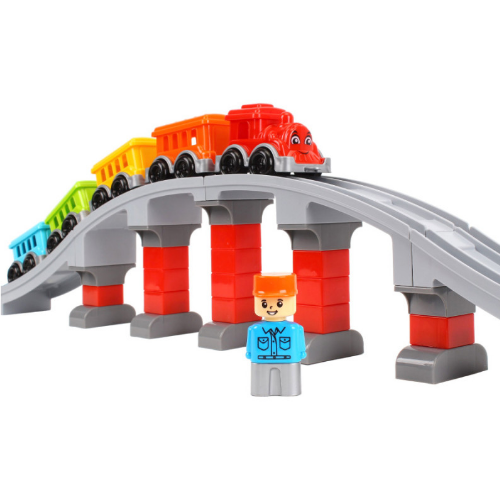 Іграшка Конструктор Залізниця Технок 1300 | Зображення 3