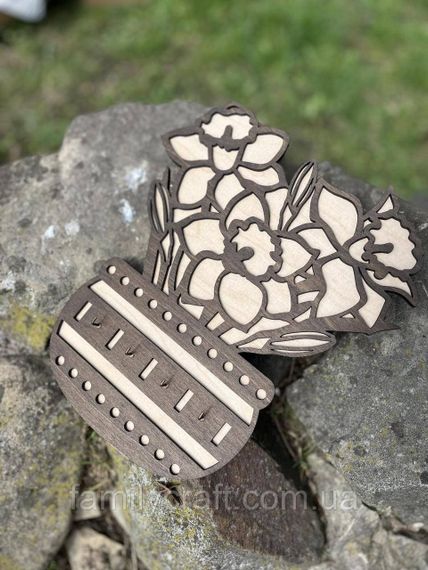 Настінна ключниця з дерева Дерев’яний органайзер для ключів Тримач для зберігання Персоналізація | Зображення 6