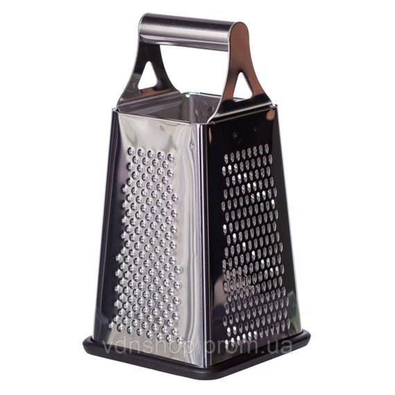 Універсальна терка для овочів і фруктів 13×13×24,5 (см) з нержавіючої сталі HP-8-14 | Зображення 1