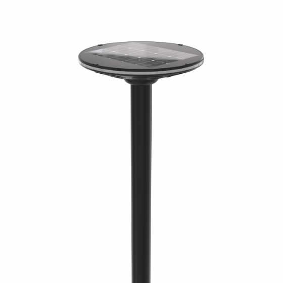 LED Ліхтар парковий автономний сенсорний IP54 1400Lm 5000+3000К VL-GLSO-1254-S Videx | Зображення 5