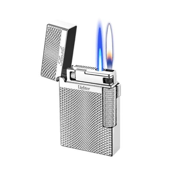 Запальничка Металева Два Режими Eternal Silver Flame | Зображення 3