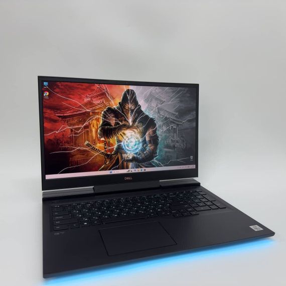 Ігровий ноутбук Dell G7 / 17.3" (1920x1080) IPS / Intel Core i7-10750H (6 (12) ядер по 2.6 - 5.0 GHz) / 16 GB DDR4 / 512 GB SSD / nVidia GeForce RTX 2060, 6 GB GDDR6, 192-bit / WebCam б/в + Подарунок Мишка та килимок | Зображення 1