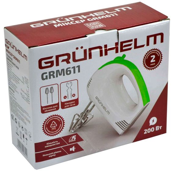 Міксер Grunhelm GRM-611 | Зображення 6