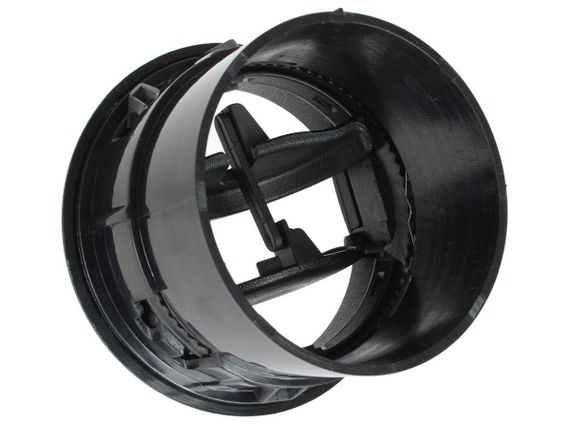 Dacia Sandero I (от 2008-) передняя вентиляционная сетка черная левая = правая, Дача Сандеро 1 | Зображення 1