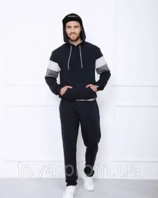Спортивний костюм колір темно-синій розмір XXL FI_004549